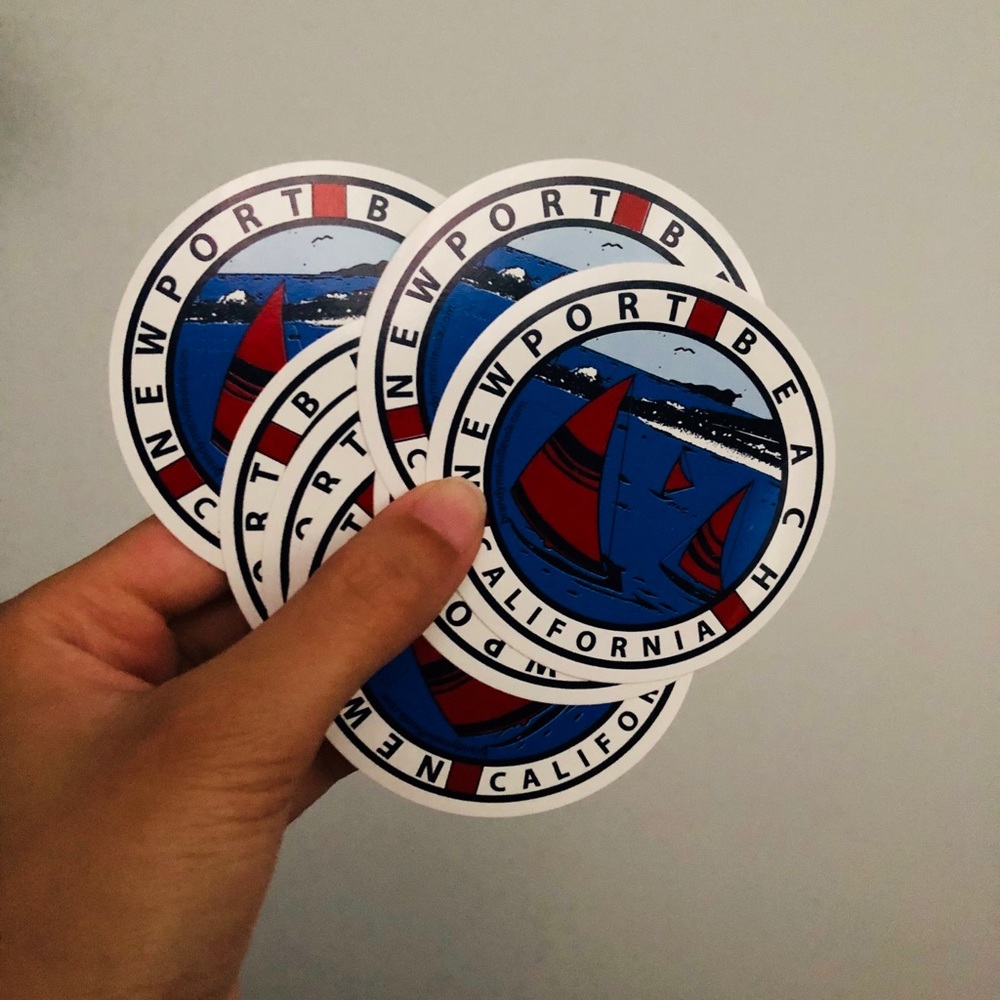 25 Brandy Melville Newport Stickers
